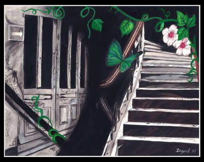 Pintura de acuarela inspiradas en un fotografía