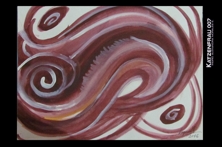 Pintura abstracta en acrílico by Ingrid Alexandra Morales S.