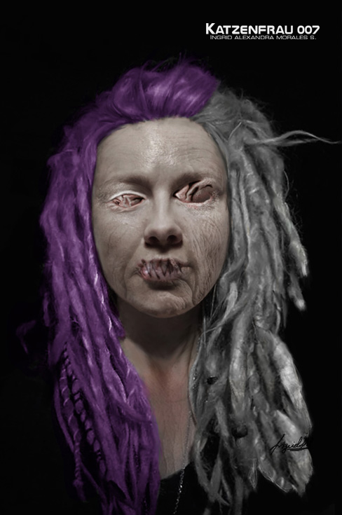 photomanipulation, katzenfrau007