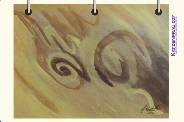 Pintura abstracta en acrílico by Ingrid Alexandra M