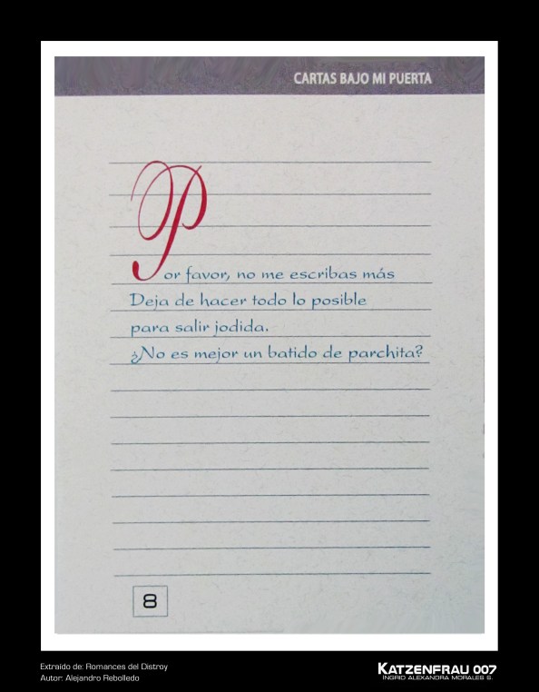 Alejandro Rebolledo - Cartas bajo mi puerta